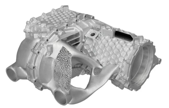 多图解析保时捷的新款3D打印电驱动装置