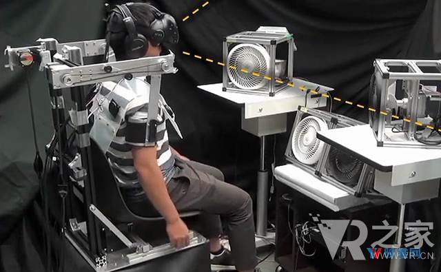 有风、有味、有力反馈，日本团队演示全新VR随动座椅