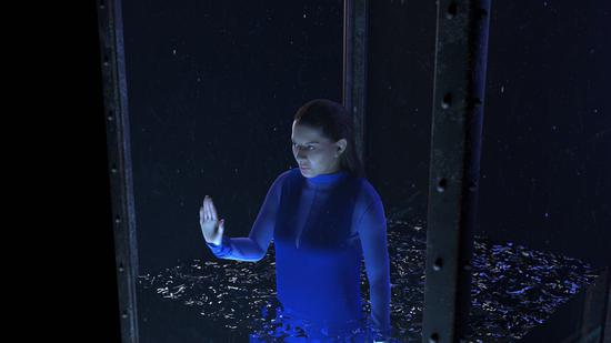Marina Abramović, 《Rising》, 2017，由 Acute Art提供