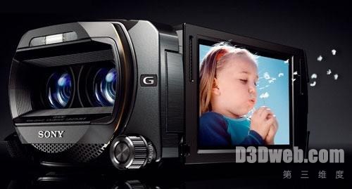 索尼CES发布全高清3D摄像机HDR-TD10