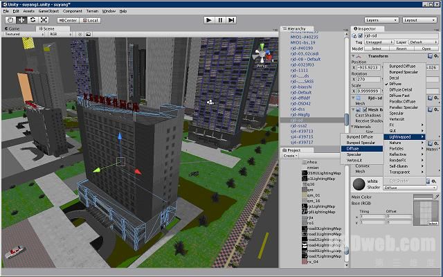 用Unity3D创建简单漫游(图)