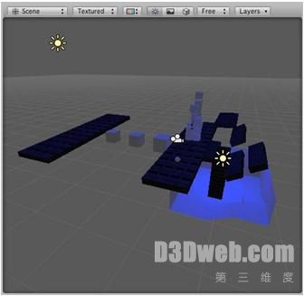 Unity3D场景搭建4:灯光(Lights)