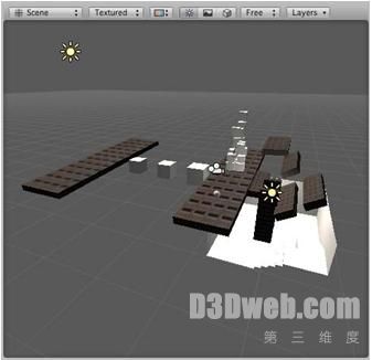 Unity3D场景搭建4:灯光(Lights)