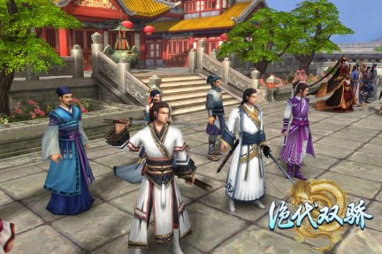 Unity3D即时战斗页游《绝代双骄》即将开测