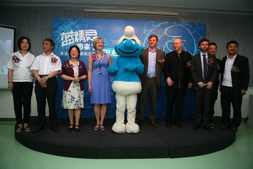 比利时馆蓝精灵深入人心 明年暑期上映3D电影