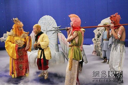 《吴承恩与西游记》剧照。