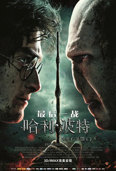 《哈7下》首周票房不敌《变3》 观众不满3D效果