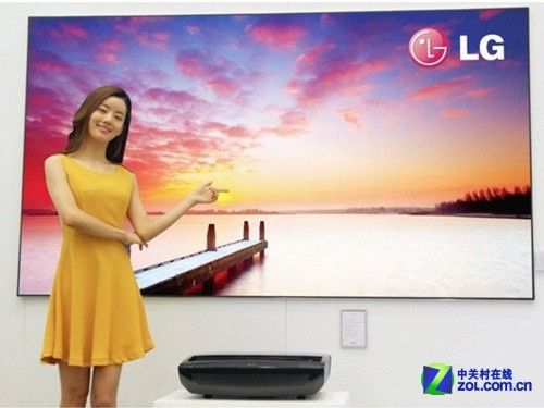 CES2013 LG发布100英寸激光投影电视 