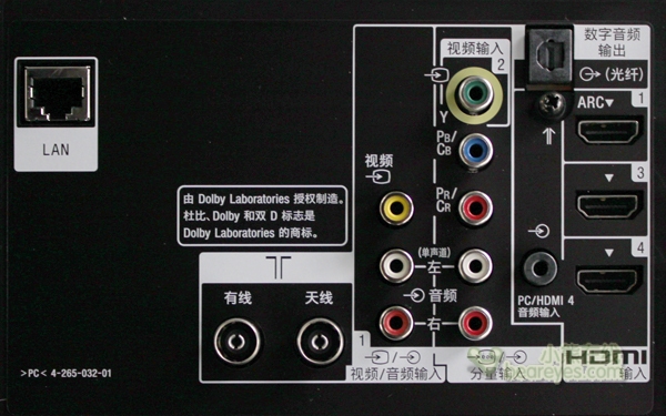 参数方面，索尼KDL-40HX720面板为40英寸，屏幕比例为16：9，支持全高清分辨率1920*1080，配备HDMI 1.4接口，这款电视的最佳观看距离为2.6~3米。