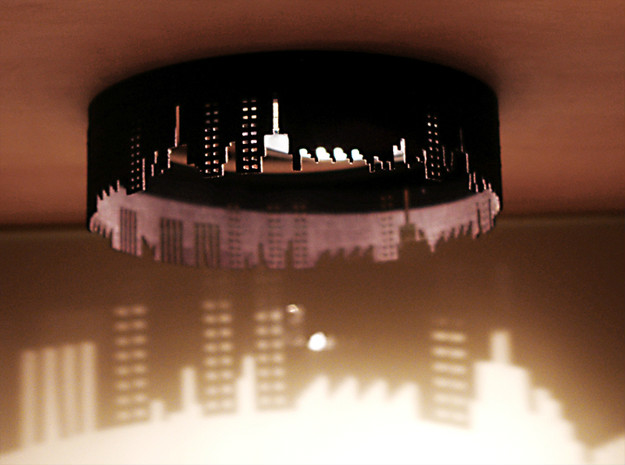 黑夜中的“精灵” 3D打印唯美意境灯具