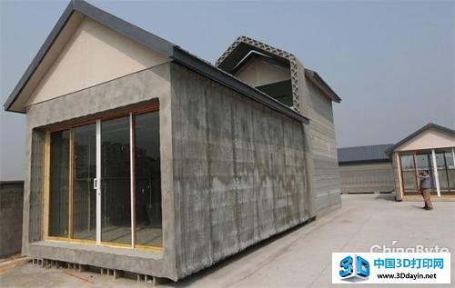 十栋3D打印房屋上海交付使用
