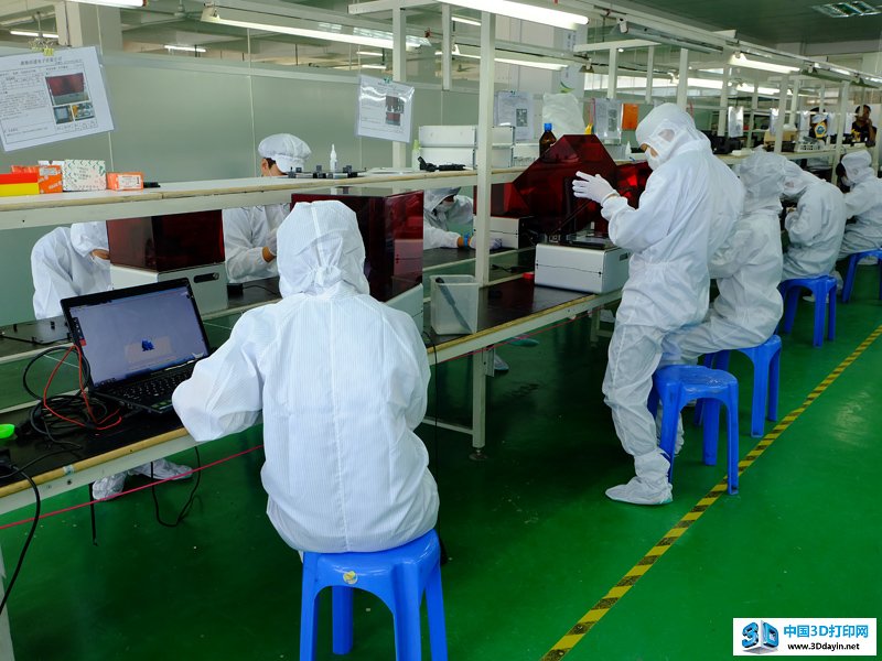 组装好的产品需要进行清洁和测试