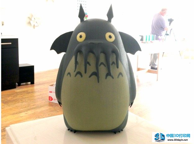 龙猫，龙猫你肿么了，肿么开始长胡子了~图源：shapeways.com