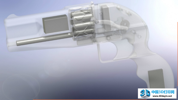 新3D打印左轮gun，向井村良知致敬