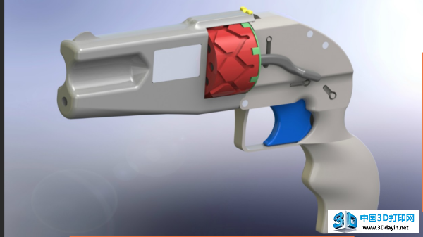 新3D打印左轮gun，向井村良知致敬