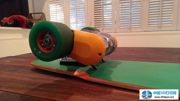3D打印电子滑板登陆Kickstarter