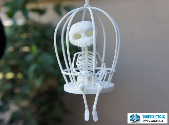对恐惧彻底say bye！3D打印精美骨骼