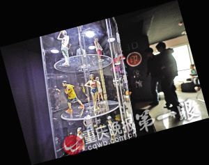 3D打印馆制作的不同尺寸全身3D模型
