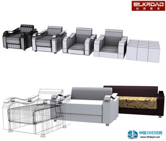 建筑表现：3D Max打造真实客厅