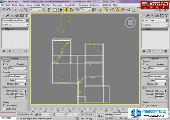 建筑表现：3D Max打造真实客厅