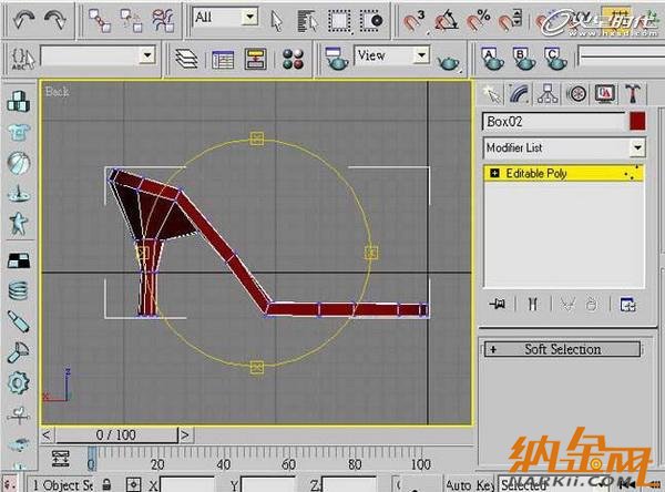 3dsmax高跟鞋建模教程 飞特网 3dsmax建模教程