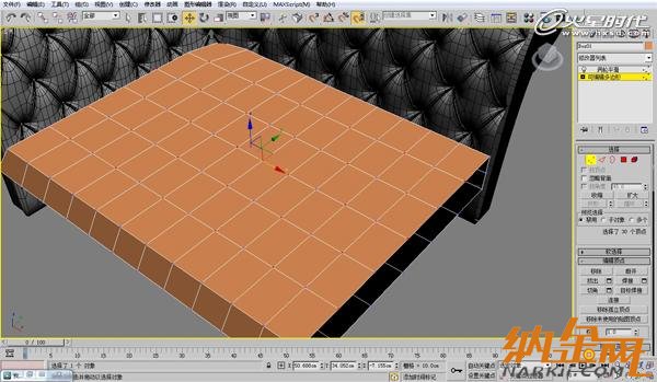 3dsmax欧式沙发建模教程 飞特网 3dsmax建模教程