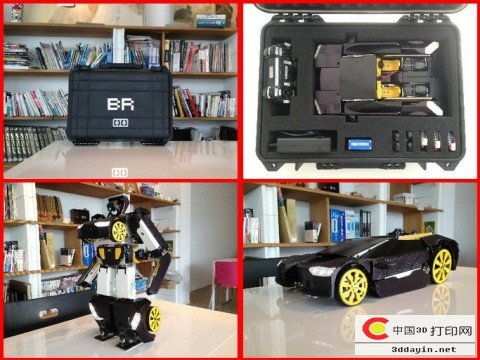 日本：3D打印机制造汽车人 让中国人傻眼图片3