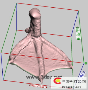 3D打印鸭子模型