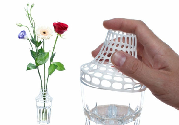3D打印花瓶夹把水杯变成花瓶