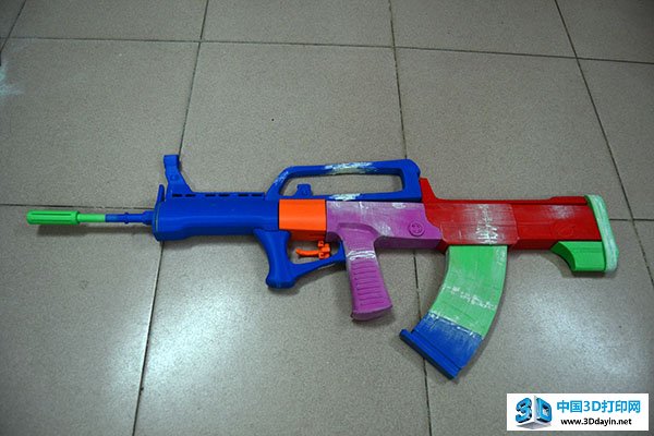 3D打印的95式自动步****型