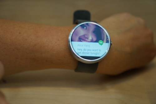 最漂亮的智能手表:Moto 360试用