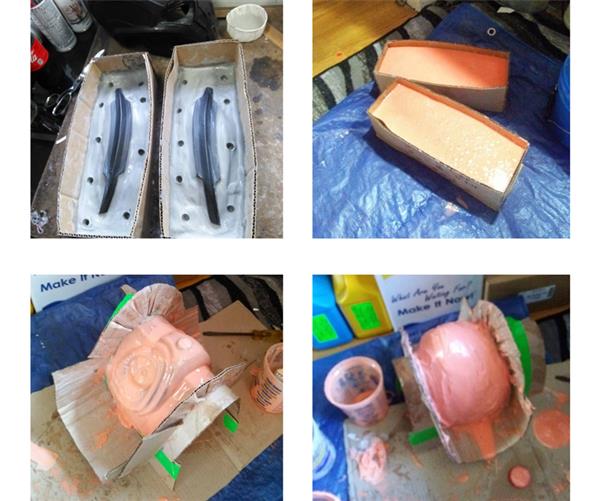 艺术家3D打印的全尺寸复仇者超能头盔