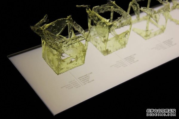 不需要支撑料的自由塑形3D打印机