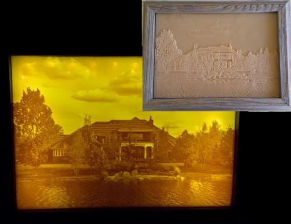 用3D打印和19世纪隐雕法处理任何照片 用3D打印和19世纪隐雕法处理任何照片