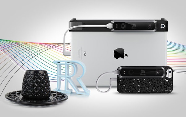 不只有iPad!苹果6上的iSense 3D扫描仪