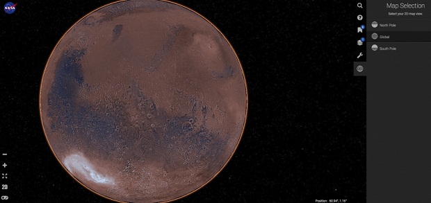 NASA推出火星迷航项目,你可以探索及3D打印这个红色星球的任何部分 NASA推出火星迷航项目,你可以探索及3D打印这个红色星球的任何部分