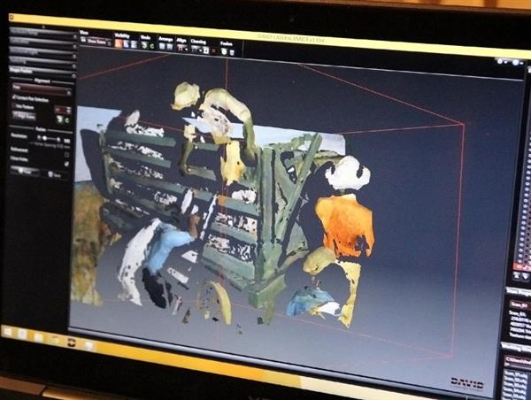 博物馆使用3D打印技术再现本顿作品 博物馆使用3D打印技术再现本顿作品