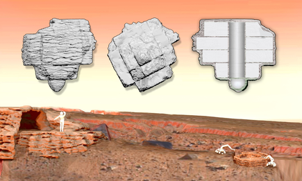 未来的3D打印应用:在火星上就地取材3D打印房屋 未来的3D打印应用:在火星上就地取材3D打印房屋