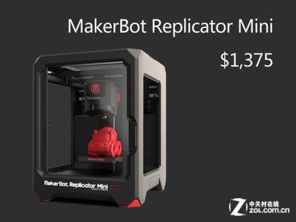 视频直击：Makerbot发布3款3D打印机