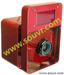 Standard Deviation Ruby: high-speed SXGA optical motion capture camera.