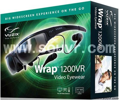 Vuzix Wrap 1200VR视频眼镜