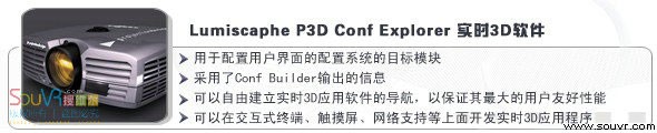 Lumiscaphe P3D Conf Explorer 实时3D软件