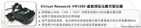 Virtual Research VR1280 头戴式显示器