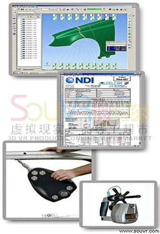 NDI工业应用: 使用手持式CMM进行部件CAD检测