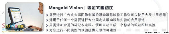 Mangold Vision 固定式眼动仪