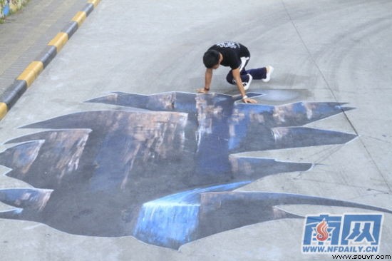 岭南现代技校刮起3D艺术“热旋风”