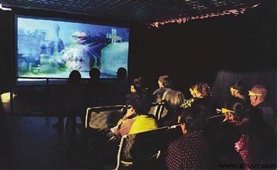 观光隧道感受3D