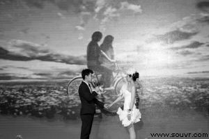 3D效果婚礼仪式宛如现场版“阿凡达”