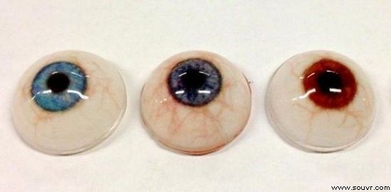 3D-printed eyes