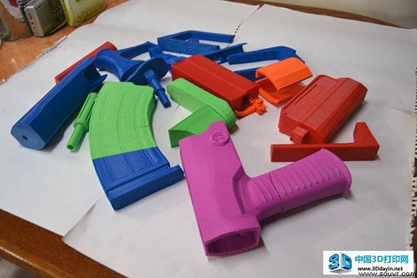 3D打印的95式自动步****型
